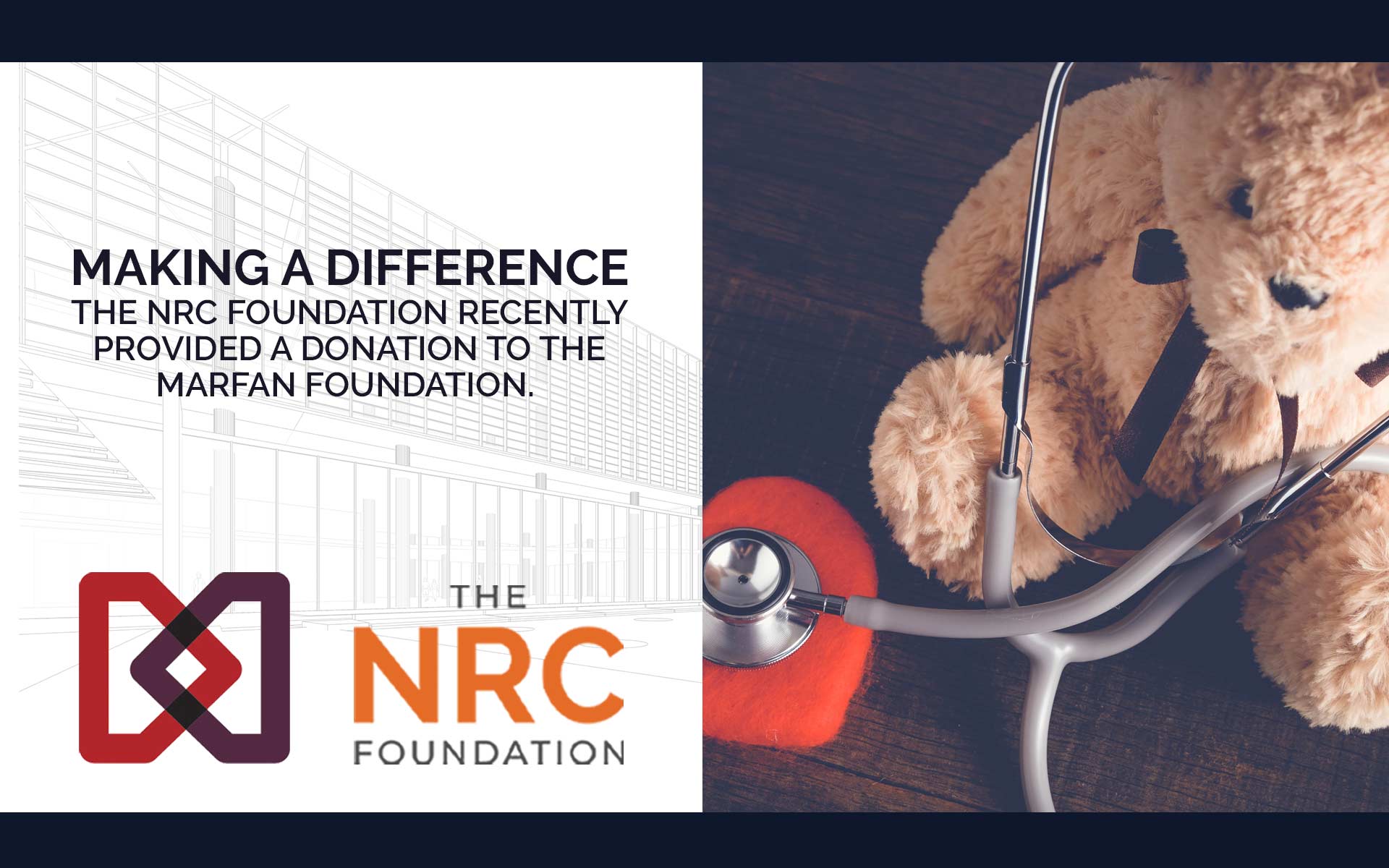 NRC Foundation Donates to Marfan Foundation