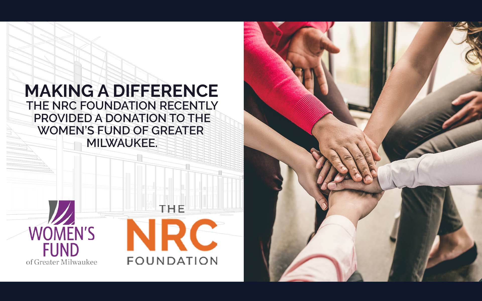 NRC Foundation Donate to the Women’s Fund of Greater Milwaukee