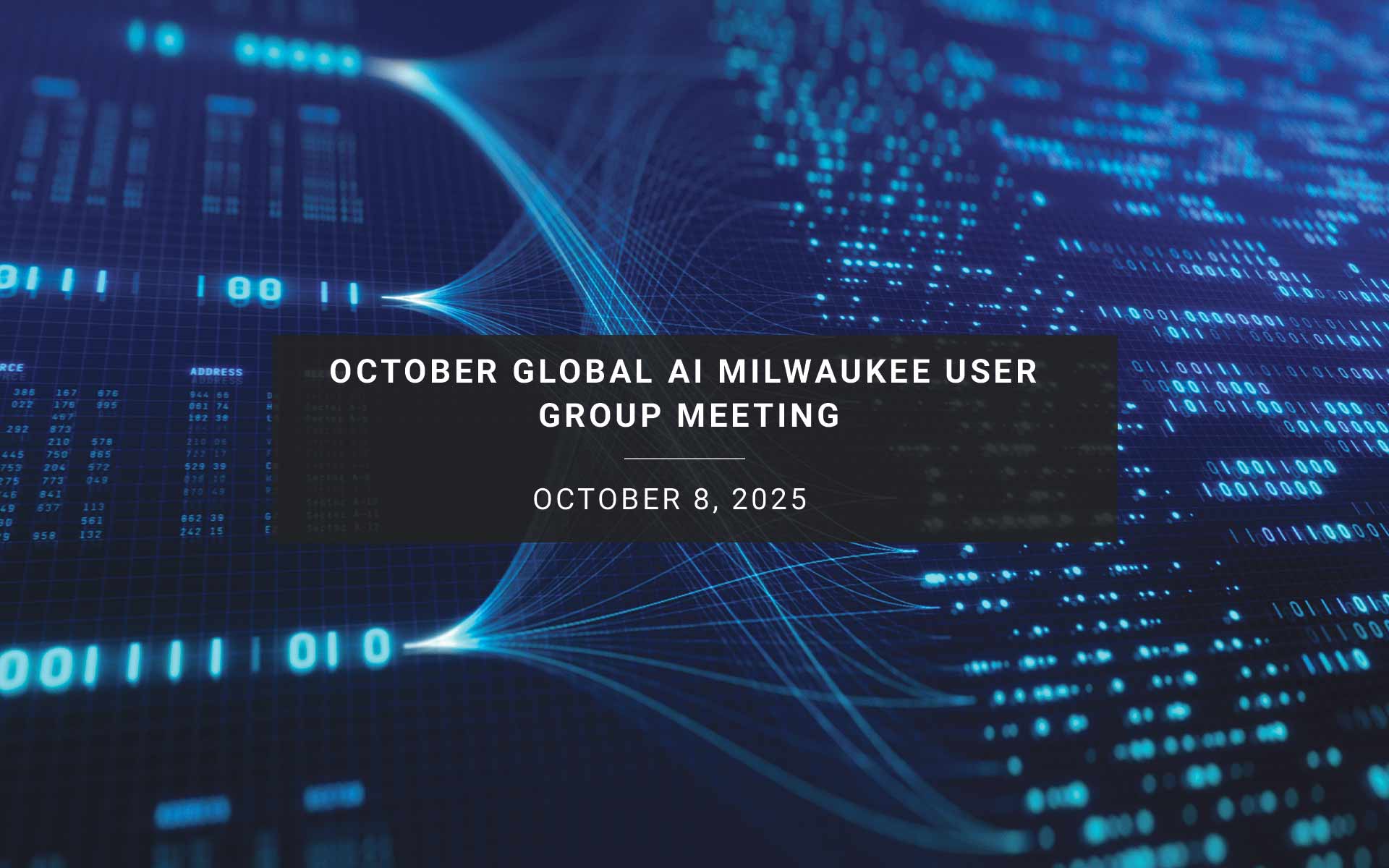 October Global AI Milwaukee User Group Meeting | New Resources Consulting