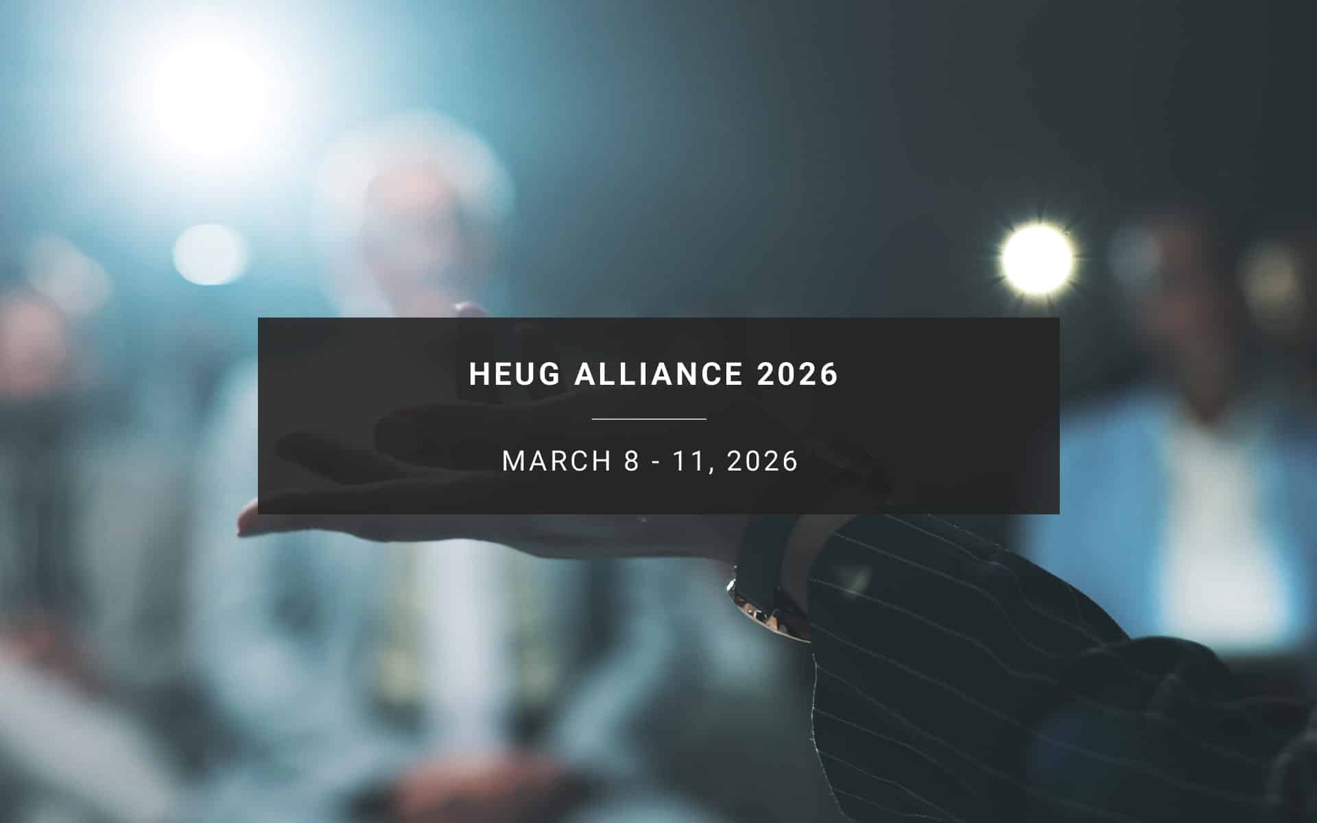 HEUG Alliance 2026
