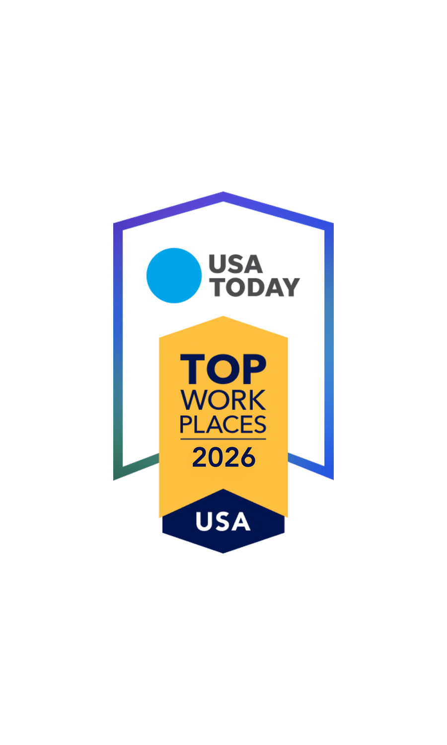 USA Today Top Workplaces 2026 Logo